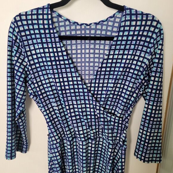 💙 Geometric Print Dress | Size S (4-6) 💙 - Picture 3 of 7